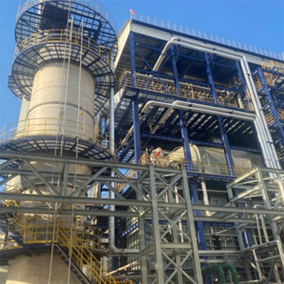 ประหยัดพลังงาน Rto Oxidizer การบําบัดก๊าซเสีย ประสิทธิภาพการทําความสะอาดสูง 9.45 MPaG ความดันการทํางาน