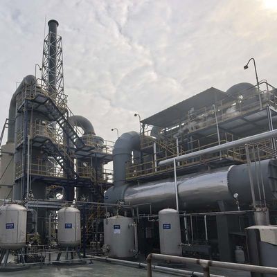 โรเลอร์ สนับสนุน โรตารี โฟน ความเร็วสูง 16000 M3/H ความจุในการบําบัดก๊าซเสีย