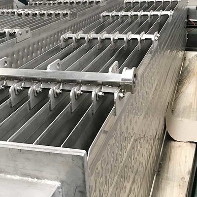 อุณหภูมิสูง Bulk Solid Plate Heat Exchanger ขนาดอนุภาคที่กว้าง