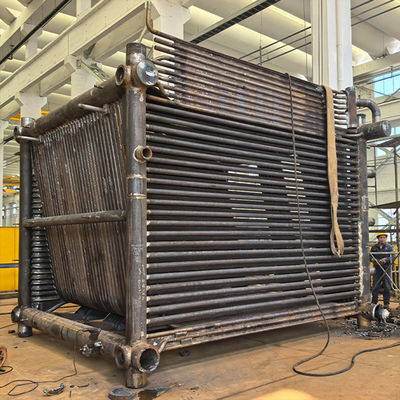 45 T / H ความจุระดับการเหยื่อม ช่องท่อมุม โบตเลอร์ 4 มุม กรอบรองรับตัวเอง